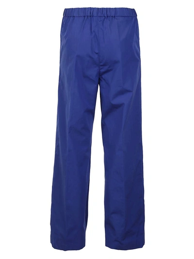 Shop Aspesi Trousers Blue