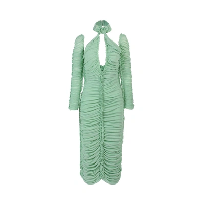 Shop Az Factory X Ester Manas Dress In Green