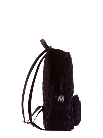 Shop Dolce & Gabbana Backpack With Logo Plaque In Black