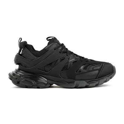 Shop Balenciaga Track Clearsole Sneakers Shoes In Black