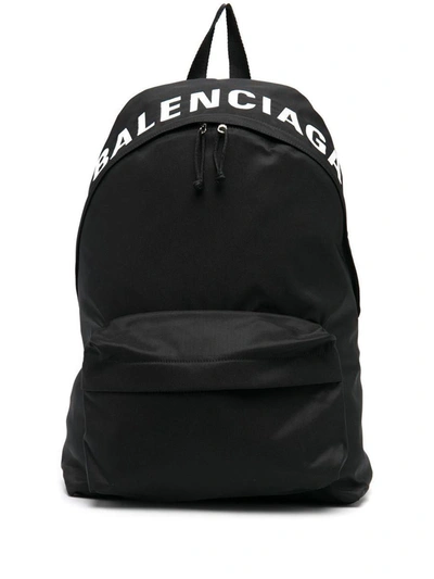 Shop Balenciaga Backpacks In Black