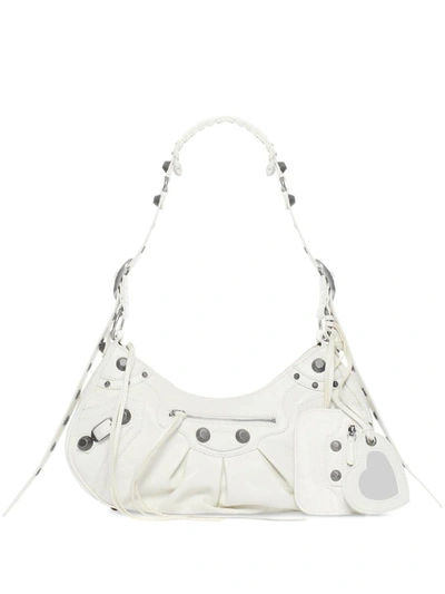 Shop Balenciaga Shopping Bags In Op.white