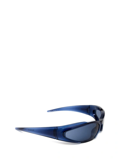 Shop Balenciaga Sunglasses In Blue