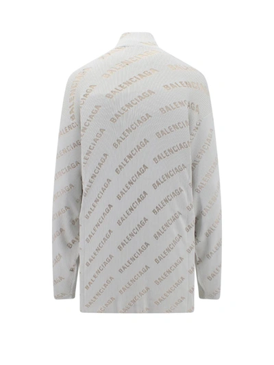 Shop Balenciaga Sweater In Grey