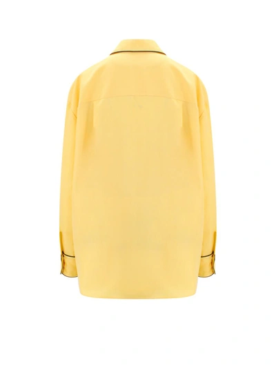Shop Bally Shirt In Yellow