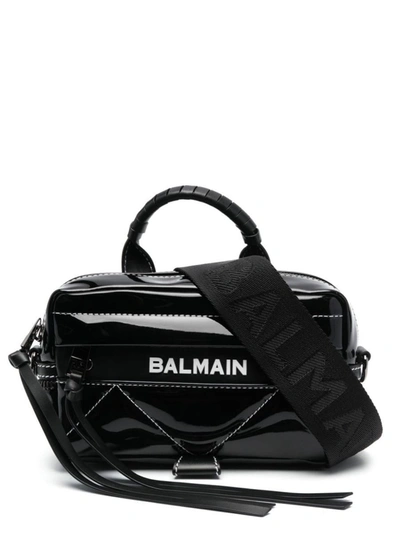 Shop Balmain Handbags In Black