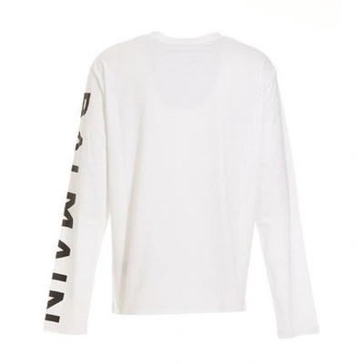 Shop Balmain T-shirt In White