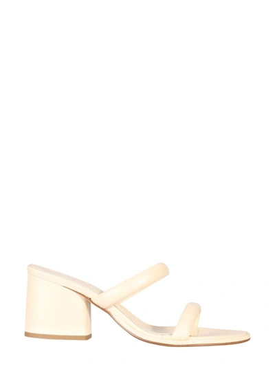 Shop Aeyde Barbara Sandals In Beige