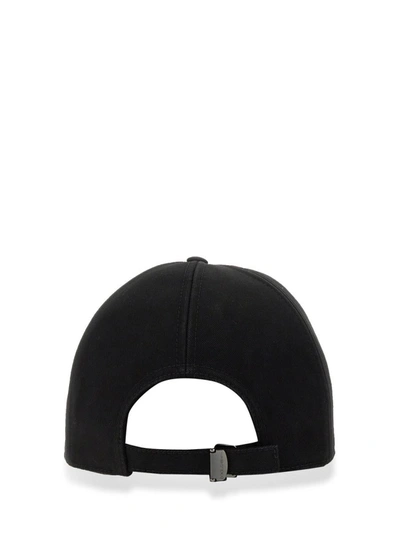 Shop Dolce & Gabbana Baseball Hat With Logo In Black