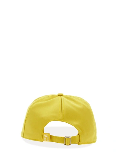 Shop Etro Baseball Hat With Logo In Yellow