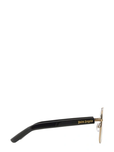 Shop Palm Angels Bay Sunglasses Unisex In Gold