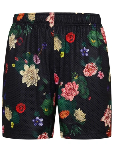 Shop John Elliott Black Polyester Bermuda Shorts
