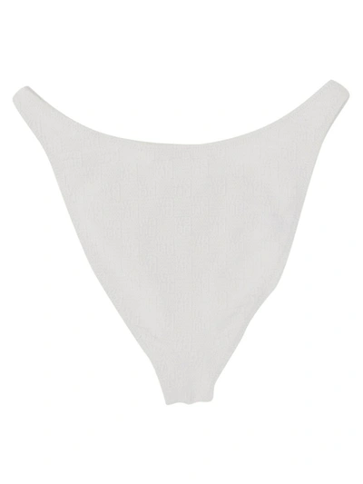 Shop Alexander Wang T Alexander Wang Bikini Briefs With Logo In White