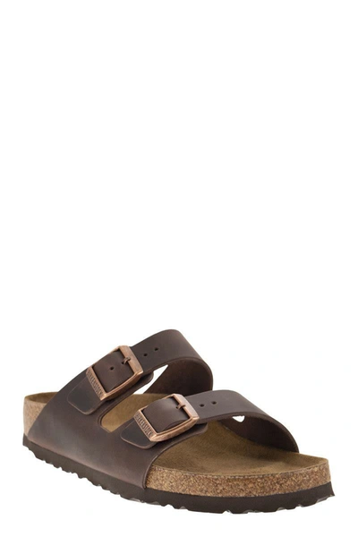 Shop Birkenstock Arizona - Flat Sandal In Brown
