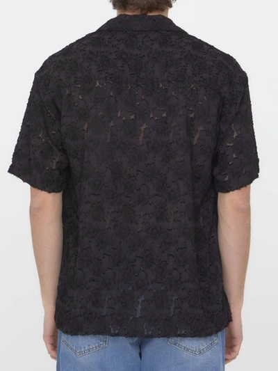 Shop Andersson Bell Black Embroidered Shirt