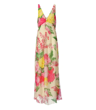 Shop Blugirl Multicolor Long Floral Dress