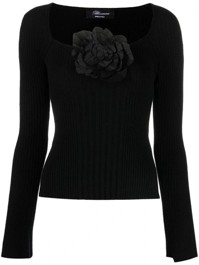 Shop Blumarine Sweater Clothing In N0990 Nero