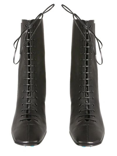 Shop Off-white Boots With Laces In Black