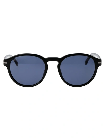 Shop Hugo Boss Boss  Sunglasses In 807ku Black