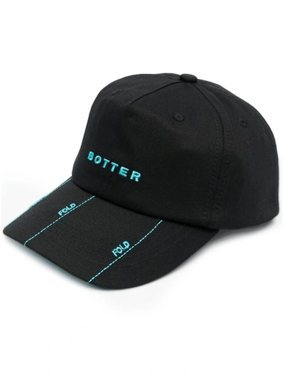 Shop Botter Hat With Logo In Black