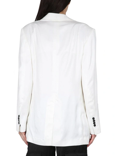 Shop Tom Ford Boyfriend Jacket In White