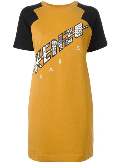 Kenzo 'flash ' Sweatshirt Dress