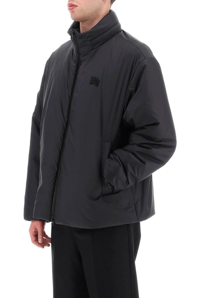 Shop Burberry 'pailton' Padded Jacket In Black