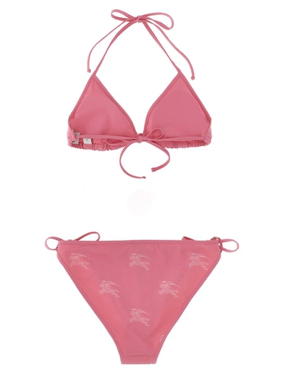 Shop Burberry Summer Capsule Bikini In Pink