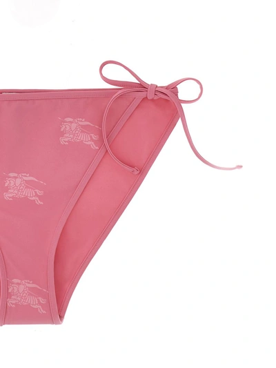 Shop Burberry Summer Capsule Bikini In Pink