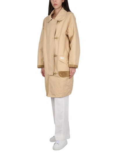 Fay Multiple Cargo Pockets Jacket In Beige