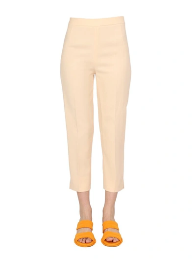 Boutique Moschino Cady Pants In Ivory