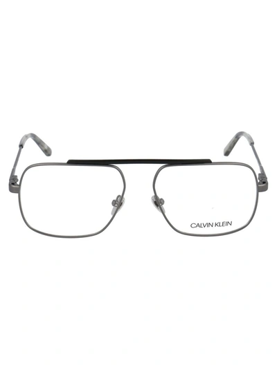 Shop Calvin Klein Optical In 008 Gunmetal Black