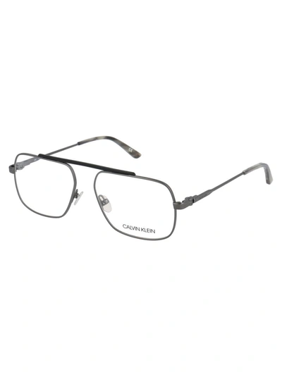 Shop Calvin Klein Optical In 008 Gunmetal Black