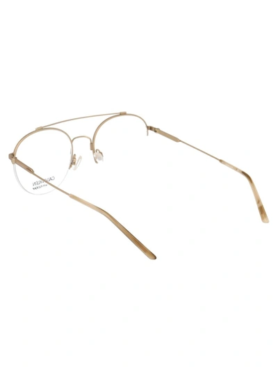 Calvin Klein Satin Silver Metal Optical Glasses In 716 Satin Light Gold
