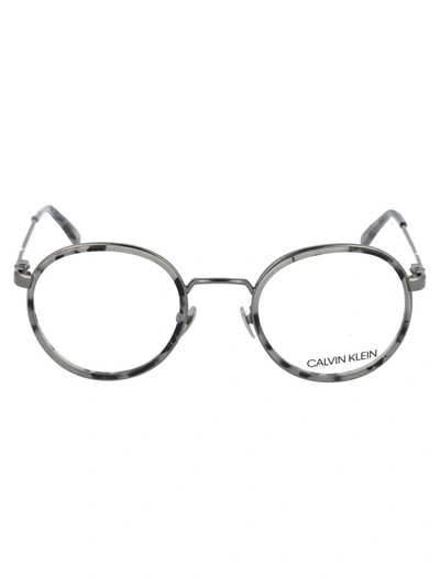 Shop Calvin Klein Optical In 071smoke Tortoise