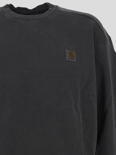 Shop Carhartt Sweatshirt In <p> Grey Sweatshirt With Long Sleeves