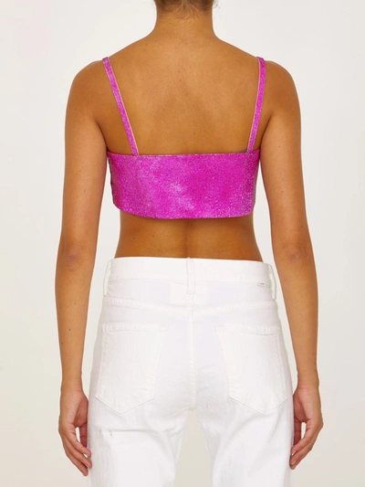 Shop Nué Charlotte Fuchsia Top In Pink