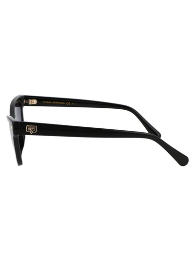 Shop Chiara Ferragni Sunglasses In 8079o Black