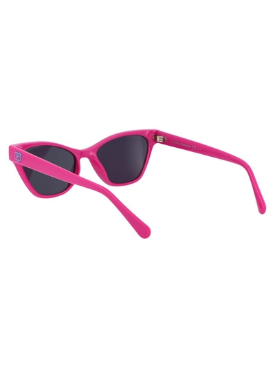 Shop Chiara Ferragni Sunglasses In 35jir Pink