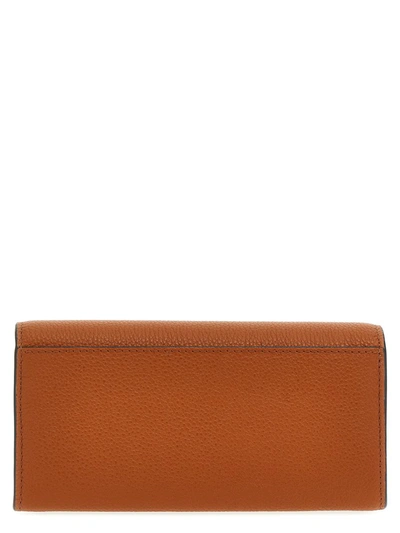 Shop Chloé 'marcie' Wallet In Brown