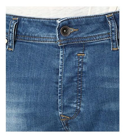 Shop Diesel Sleenker 0670k Slim Jeans In Denim0670k