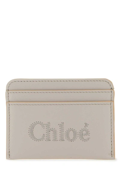 Shop Chloé Chloe Wallets In Wildgrey