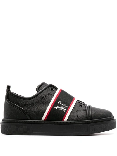 Shop Christian Louboutin Sneakers Black