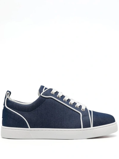 Shop Christian Louboutin Sneakers Blue