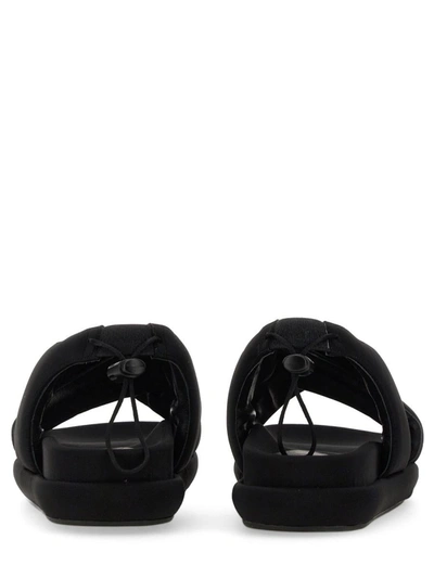 Shop Gia Borghini Chunky Sandal. In Black