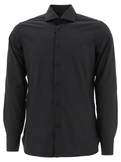 Shop Borriello Classic Shirt In Black