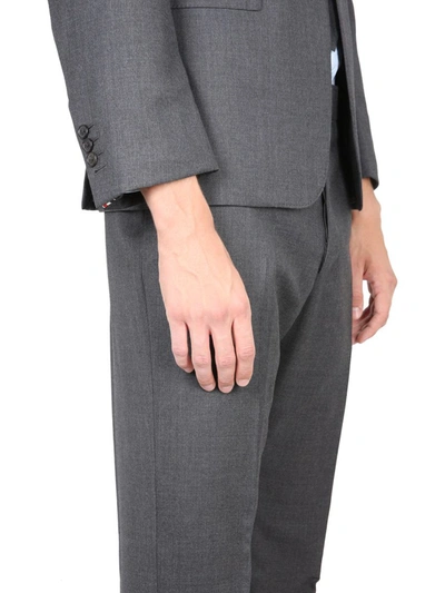Shop Thom Browne Classic Suit In Grey