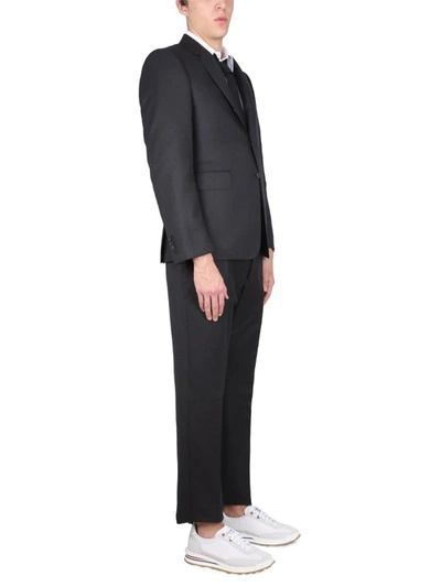 Shop Thom Browne Classic Suit In Grey