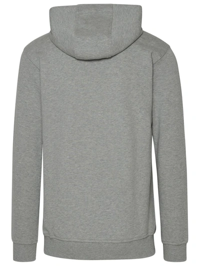 Shop Comme Des Garçons Gray Cotton Sweatshirt In Grey