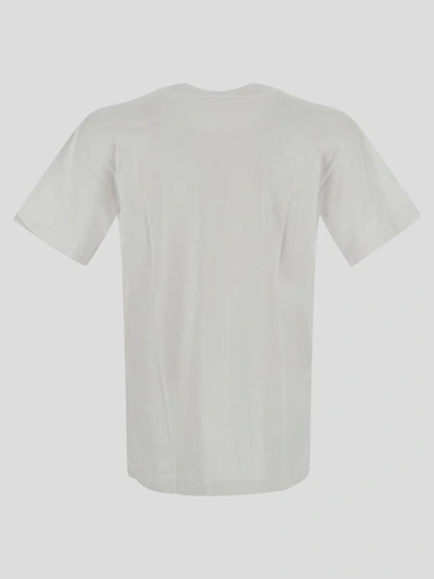 T-shirts Comme Des Garcons - Double logo Play T-shirt - P1T0261